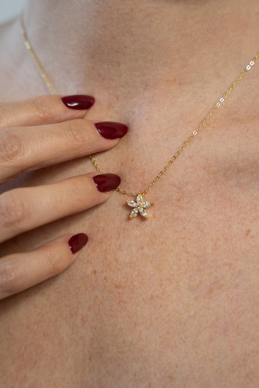 Kette Eisblume