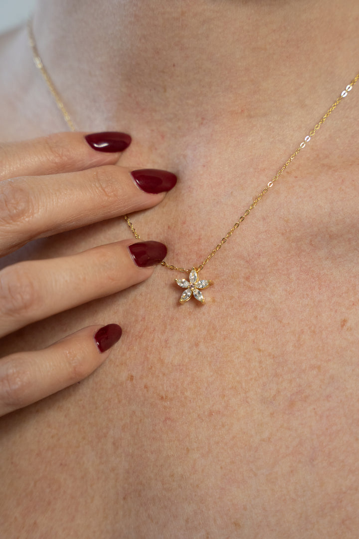 Kette Eisblume
