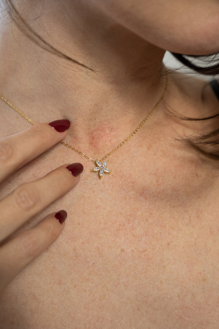 Kette Eisblume