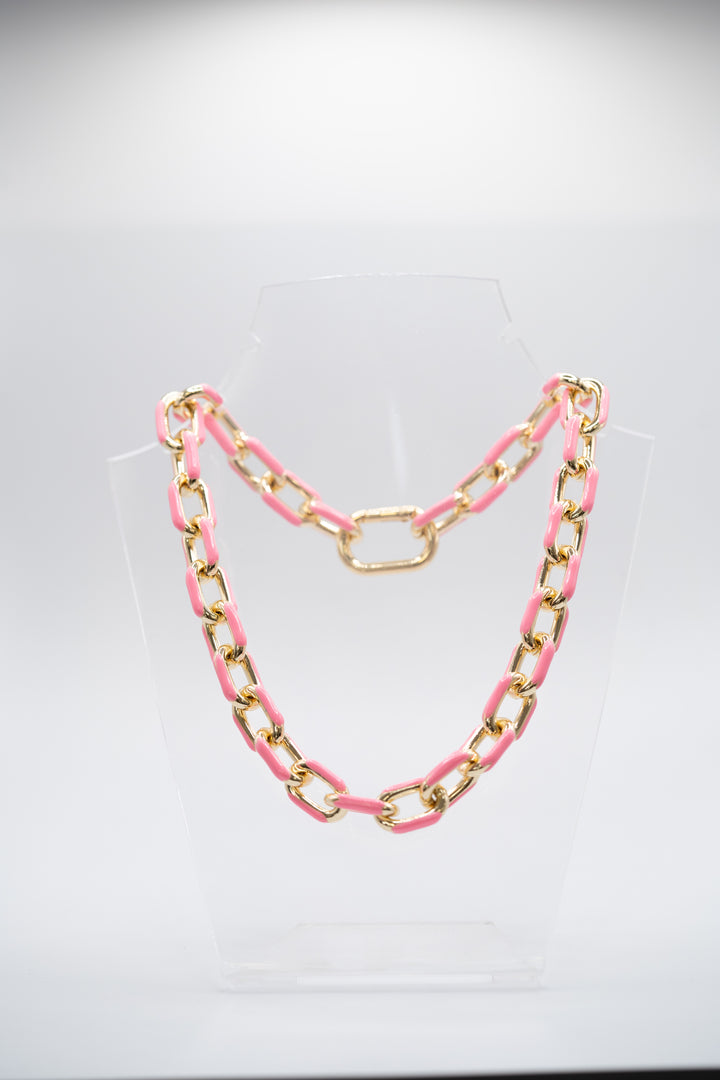 Kette Chunky Rosa